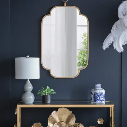 MBXGadgets Champagne Gold Decorative Wall Mirror - MBXGadgets