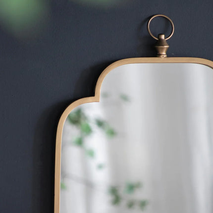 MBXGadgets Champagne Gold Decorative Wall Mirror - MBXGadgets