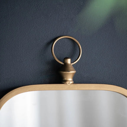 MBXGadgets Champagne Gold Decorative Wall Mirror - MBXGadgets