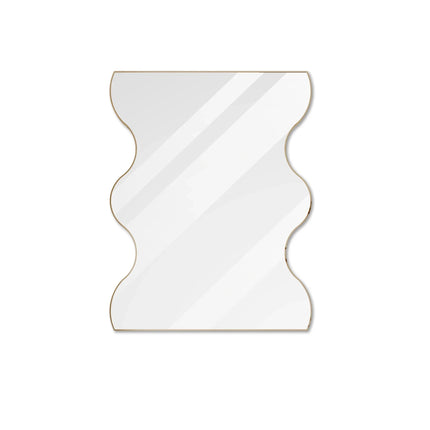 Wavy Sides wall decor Framed Mirror - MBXGadgets