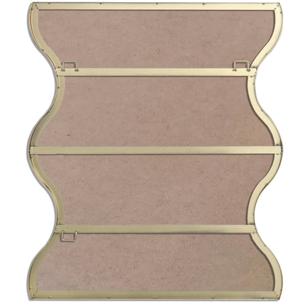 Wavy Sides wall decor Framed Mirror - MBXGadgets