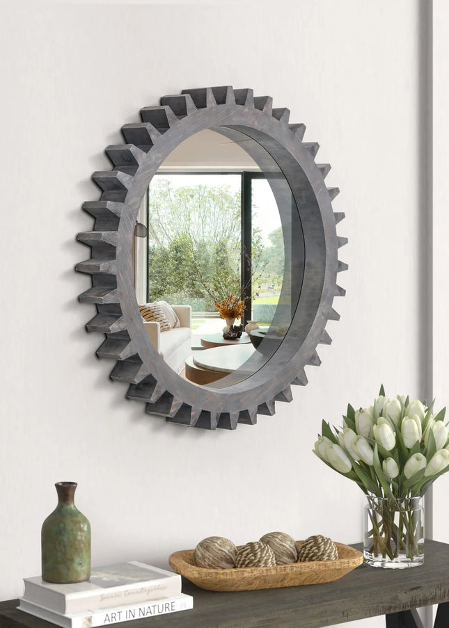 MBXGadgets Gear Shape Decorative Mirror - MBXGadgets