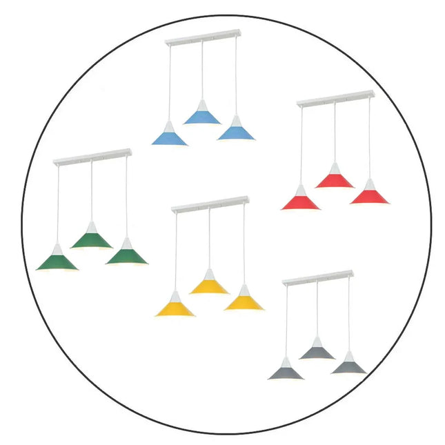 MBXGadgets 3 Head Modern Chandelier Lampshades~2079 - MBXGadgets