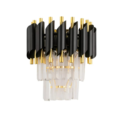 MBXGadgets Modern Crystal Black Gold Chandelier - MBXGadgets