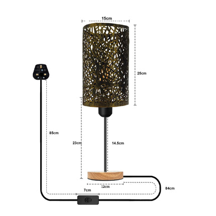 MBXGadgets Black Lamp Shade Table Lamp - MBXGadgets