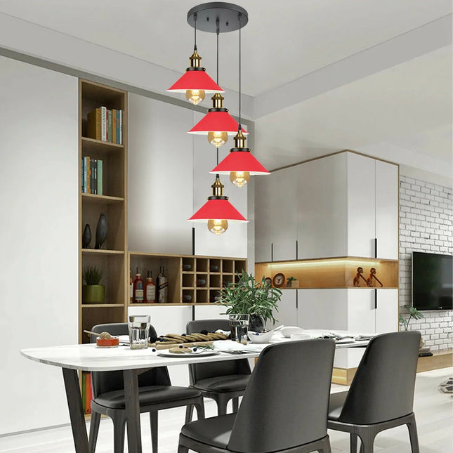 MBXGadgets Modern Industrial Lampshade Chandelier - MBXGadgets
