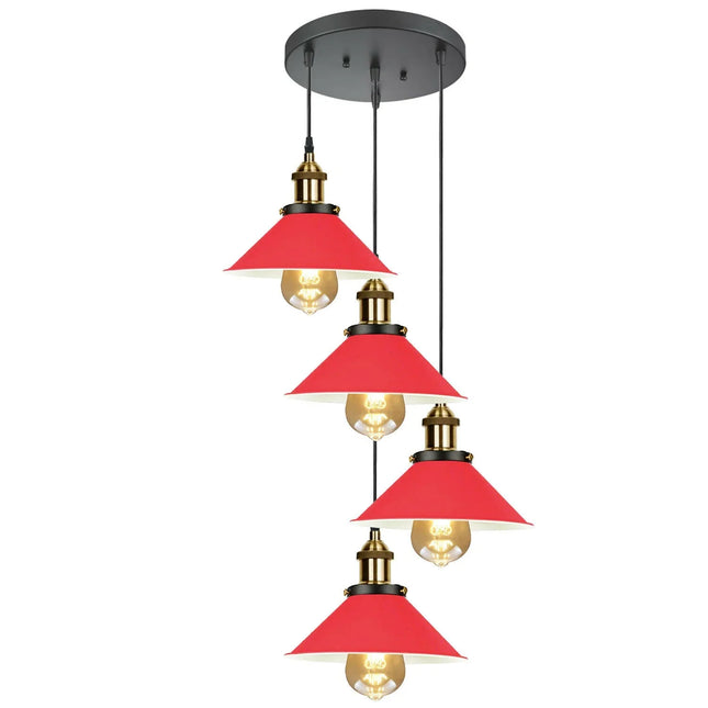 MBXGadgets Modern Industrial Lampshade Chandelier - MBXGadgets