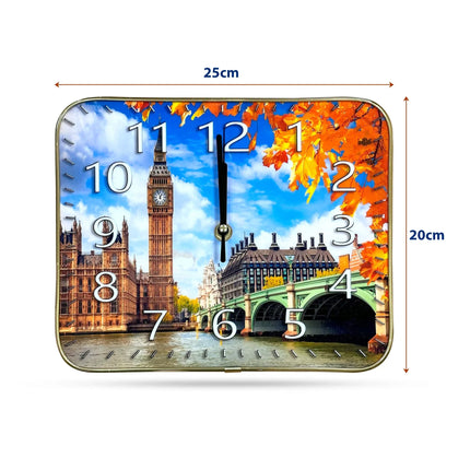 MBXGadgets Crystal Porcelain Painting Wall Clock - MBXGadgets