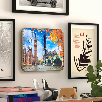 MBXGadgets Crystal Porcelain Painting Wall Clock - MBXGadgets