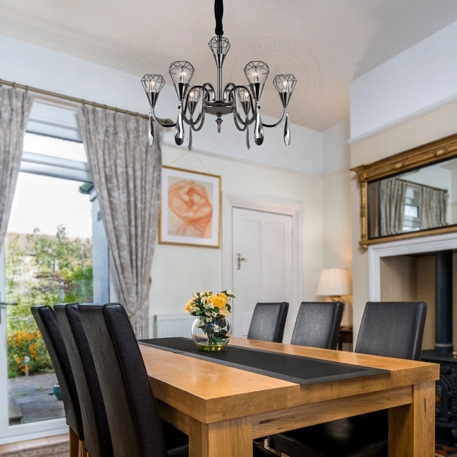 MBXGadgets 6-Lamp Antique Chandelier - MBXGadgets