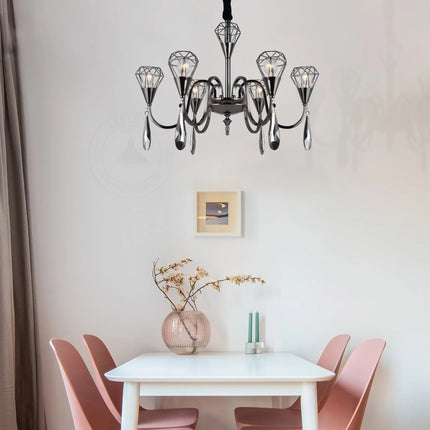 MBXGadgets 6-Lamp Antique Chandelier - MBXGadgets