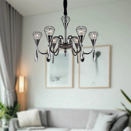 MBXGadgets 6-Lamp Antique Chandelier - MBXGadgets