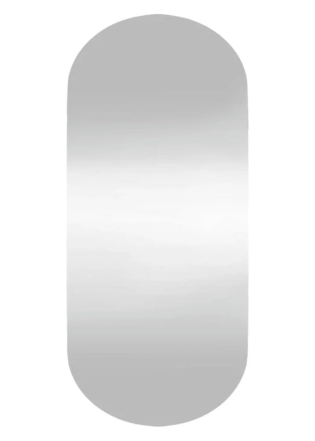 vidaXL Wall Mirror Transparent Glass Medium Wall mounting Wall Mirror - MBXGadgets