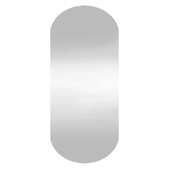 vidaXL Wall Mirror Transparent Glass 9.8x23.6 in Mirror Wall Mirror - MBXGadgets