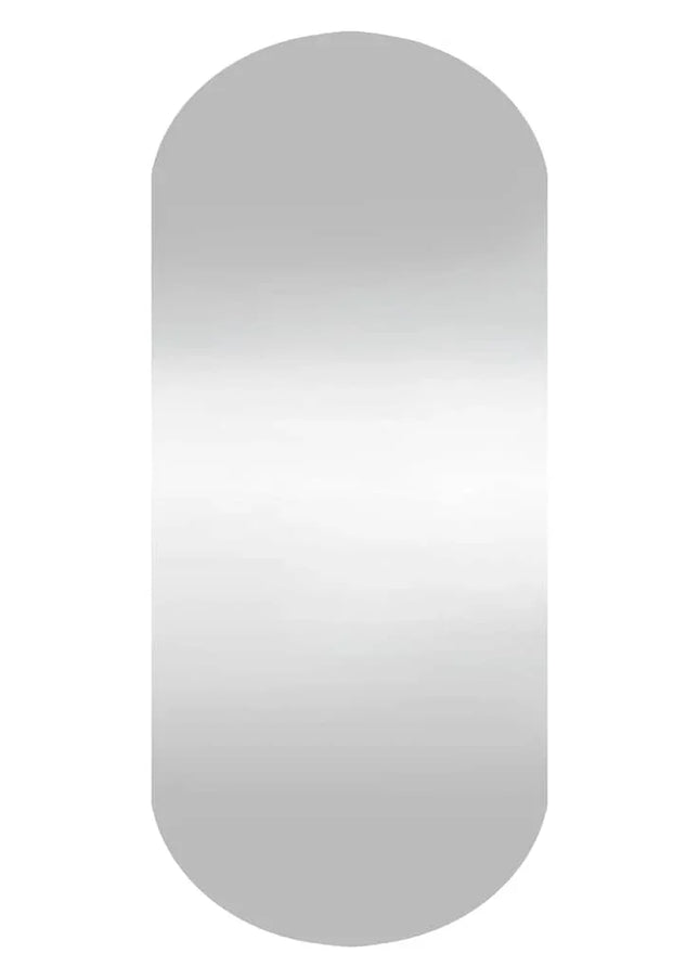 vidaXL Wall Mirror Transparent Glass 9.8x23.6 in Mirror Wall Mirror - MBXGadgets