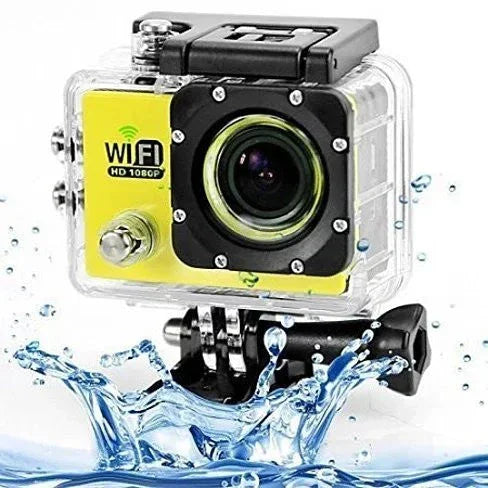 All PRO Action Sports Camera With 1080P HD And WiFi 18 PCS Of Accessory Included - MBXGadgets