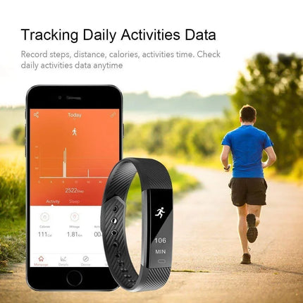 SmartFit Slim Activity Tracker Smart Watch With FREE Extra Band - MBXGadgets