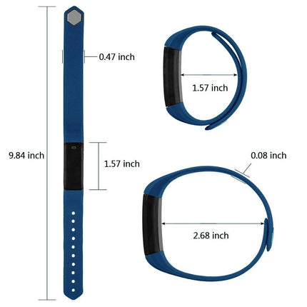 SmartFit Slim Activity Tracker Smart Watch With FREE Extra Band - MBXGadgets