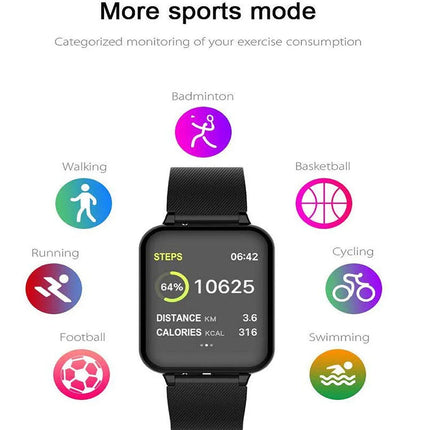 Smart Fit Total Wellness And Sports Activity Watch - MBXGadgets