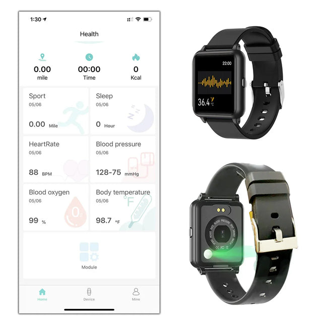 MBXGadgets Smart Watch With Live Oximete - MBXGadgets