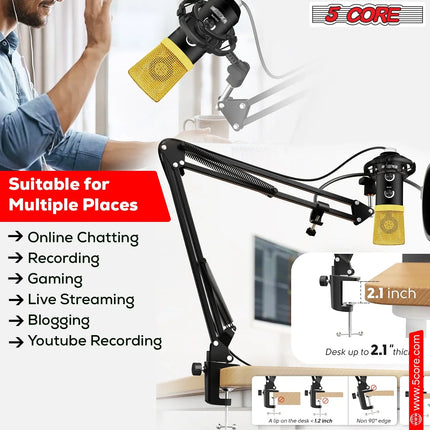 MBXGadgets Professional Podcast Bundle Recording Kit - MBXGadgets