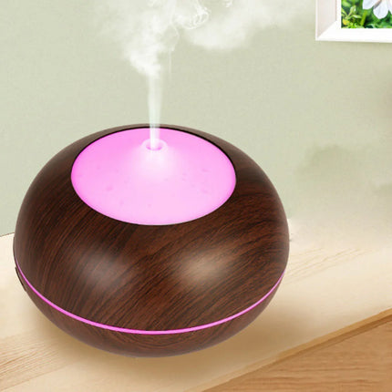 Mistyrious Essential Oil Humidifier Natural Oak Design With Easy Remote - MBXGadgets