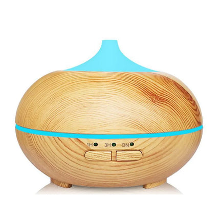 Mistyrious Essential Oil Humidifier Natural Oak Design With Easy Remote - MBXGadgets