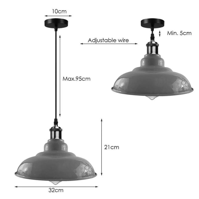 MBXGadgets Industrial Chandelier Hanging Light - MBXGadgets